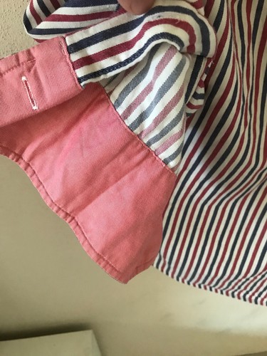 Rare Boggi Milano Regular Fit Long Sleeve Striped Cotton Shirt - sz XL (17') - Picture 7 of 7