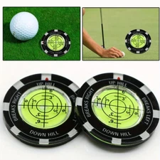 Golf Putting Aid Ball Marker Slope Reader Precision Green Training Tool