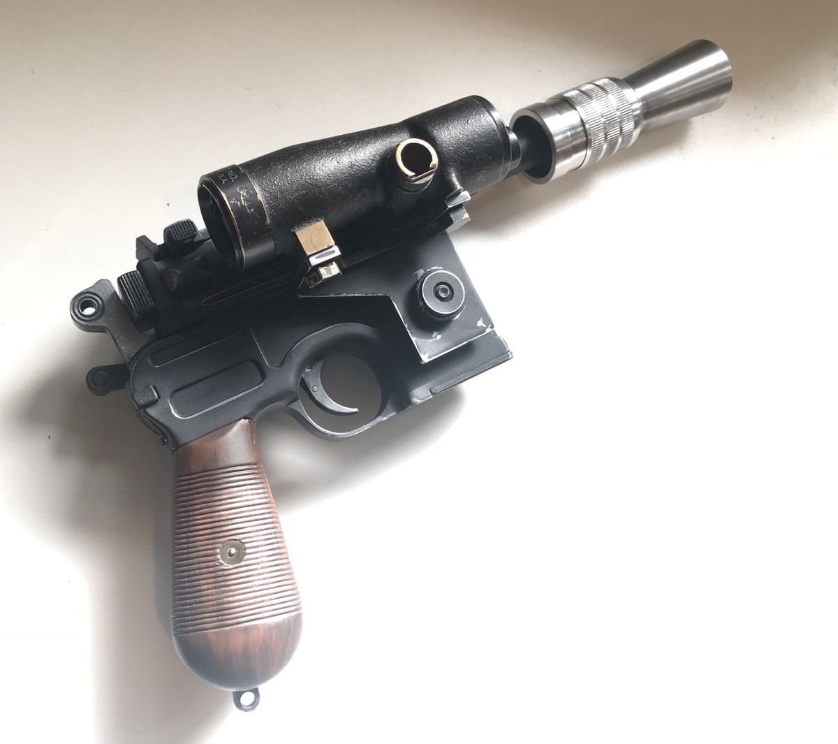 Han Solo Blaster ESB - VINTAGE Non-Firing MGC MAUSER & REAL WWII