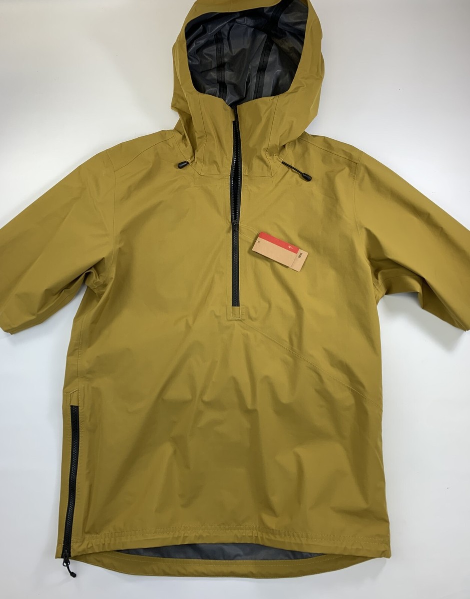 New Specialized Trail Rain Anorak Short Sleeve Jacket Size New Specialized Trail Rain Anorak Short Sleeve Jacket Size