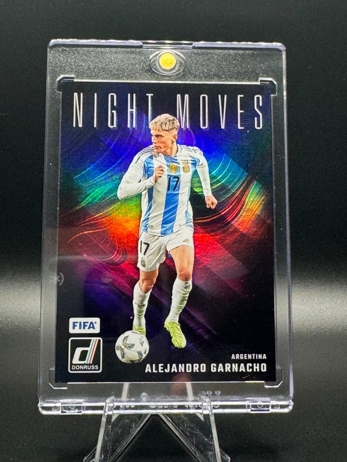 2024-25 Panini Donruss FIFA Alejandro Garnacho Night Moves Case Hit SSP