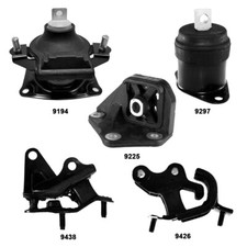 Engine Mounts Manual Transmission Mounts 5pcs Set For Honda Accord L4-2.4l Engine Mounts Manual Transmission Mounts 5pcs Set For Honda Accord L4-2.4l