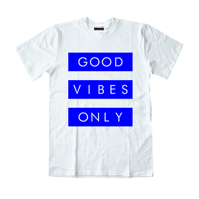 Good Vibes T-Shirt To Match Retro Jordan Hyper Royals 13s Blue Suede