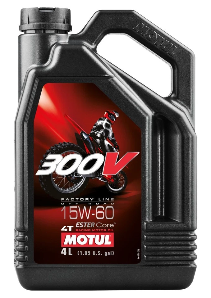MOTUL ENGINE OIL 300V 4T FL OFF ROAD 15W60 4L (SYNTHETIC) - Photo 1/1