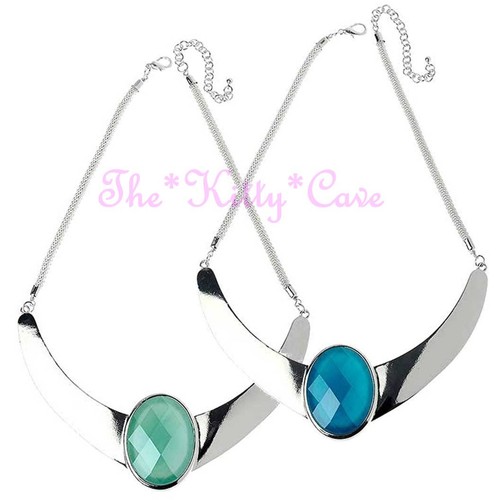 Silver Half Moon Boomerang Tribal Cyber 