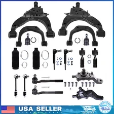 Front Upper & Lower Control Arms Tie Rods Sway Bars For 1996-2002 Toyota 4Runner