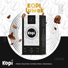 NEW Fresh Indonesian Kopi Luwak Arabica Coffee Beans Medium Roasted 250G