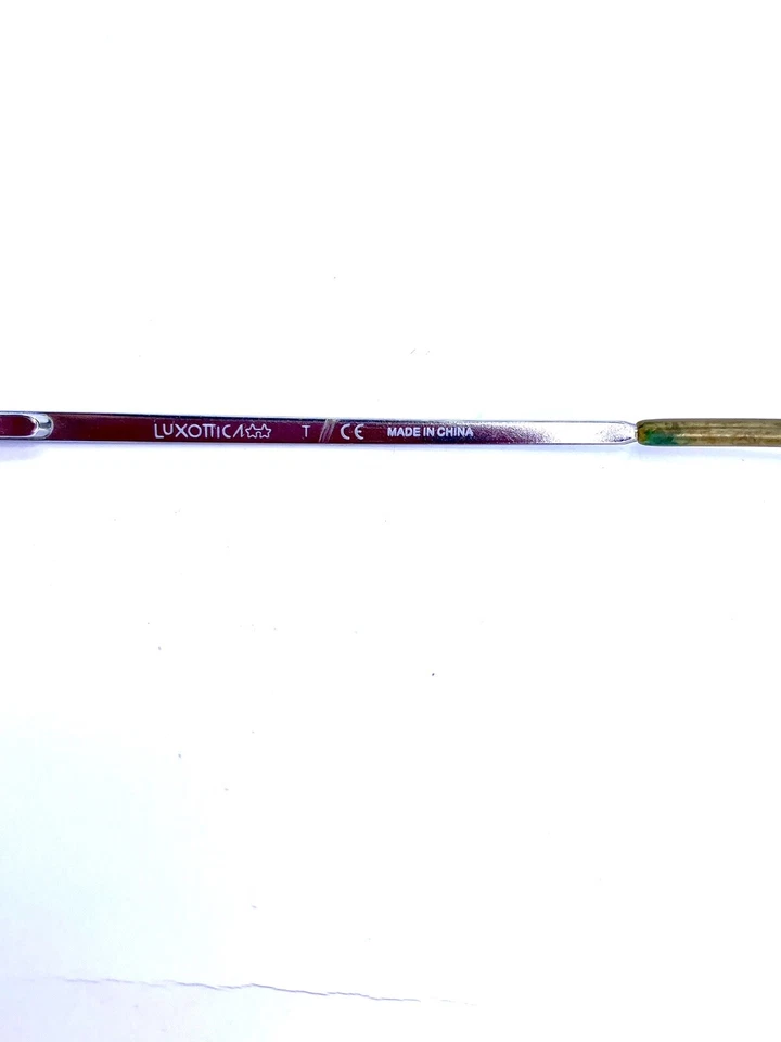 Gafas de colección Luxottica con marco de aviador de metal plateado LU 1339 F203 53 18 140 Foto 4 de 4