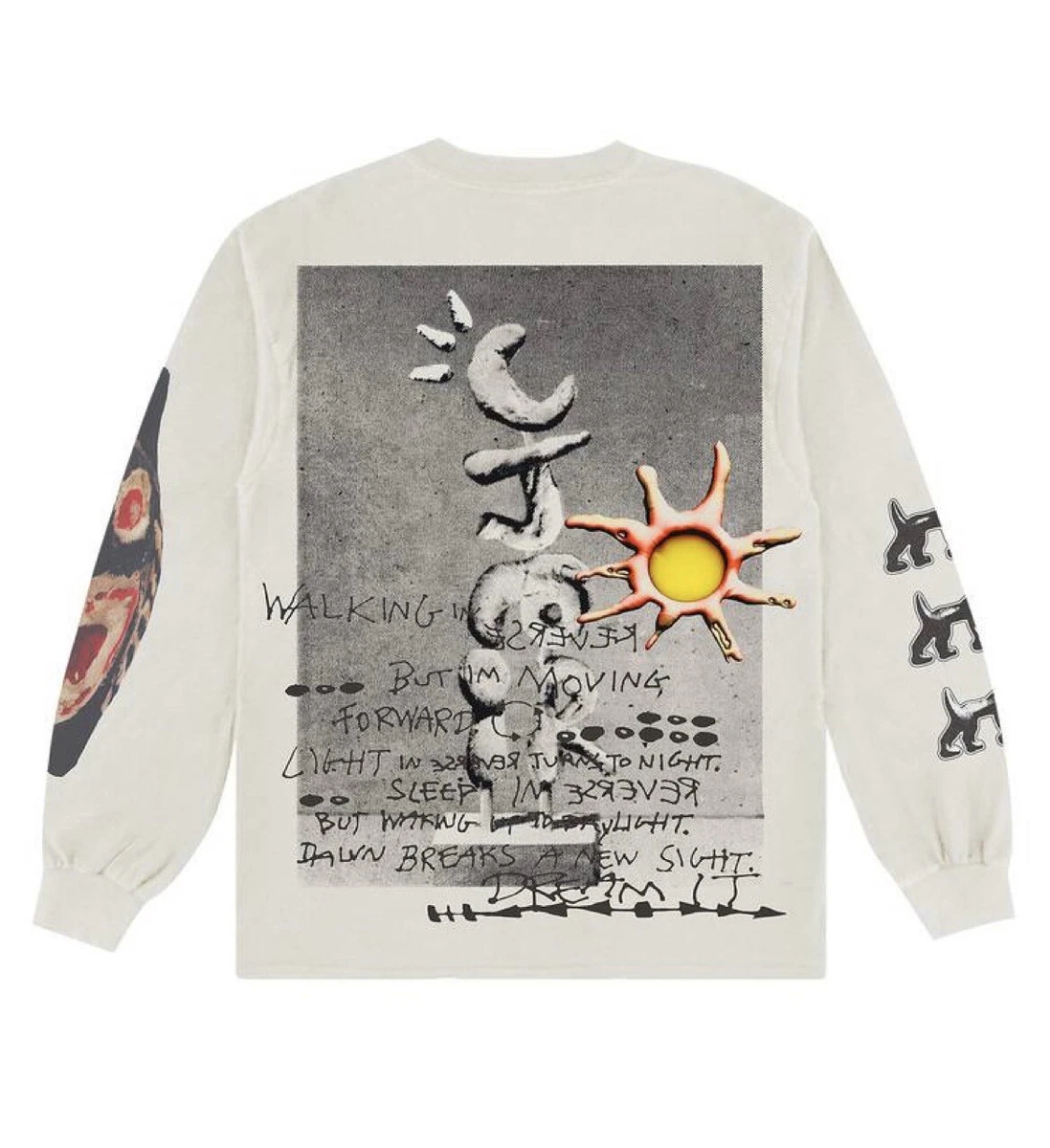 Dior x Cactus Jack Oversized T-Shirt White/Multicolor