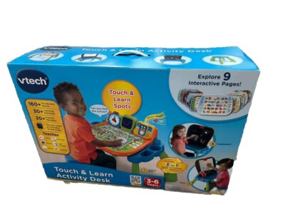 Educational VTECH Kids Toddler Activity Touch & Learn Table 160+ Words Ages 3-6