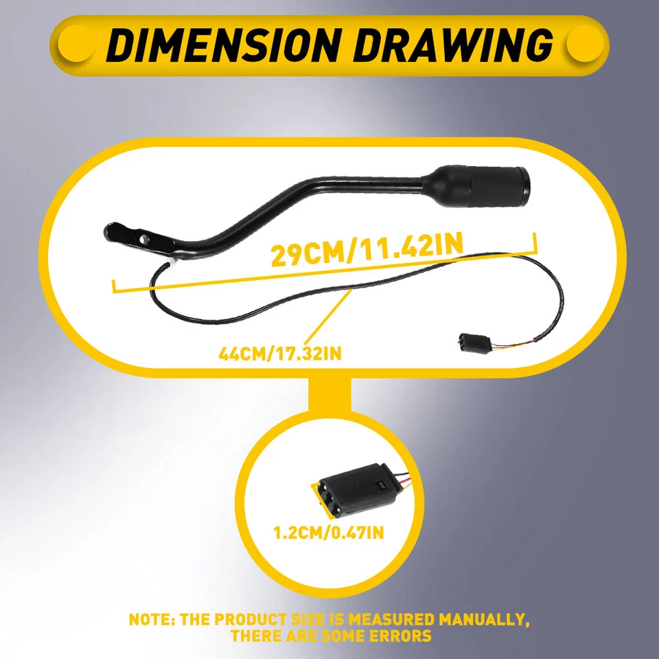 FOR FORD F-150 F-250 F-350 1992-1997 STEERING COLUMN SHIFTER GEAR LEVER HANDLE A - Image 2 of 4