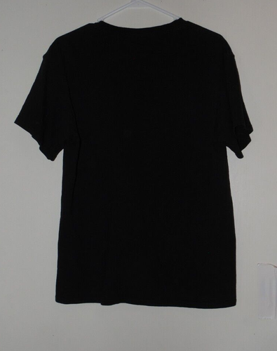 Nickelodeon SpongeBob SquarePants Cartoon TV Cast Cotton Tee Shirt Black Size M - Picture 3 of 4