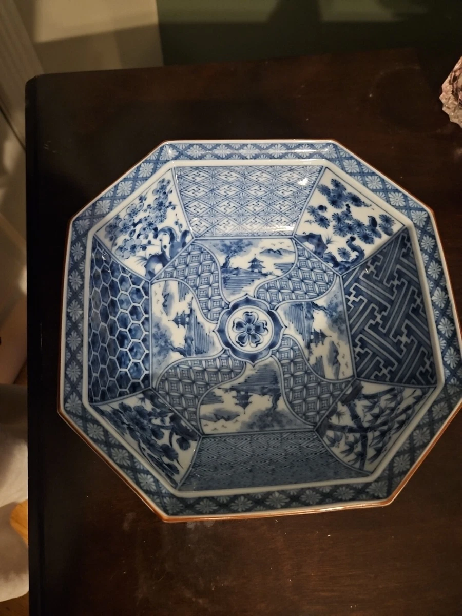 蓝色古董原创中国碗| eBay