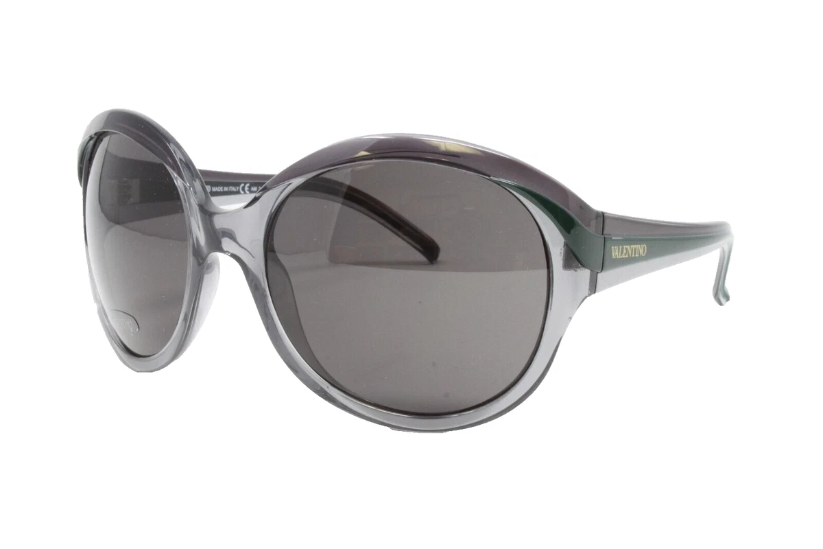 Valentino Gray Round Sunglasses for Women for sale | eBay display picture 1