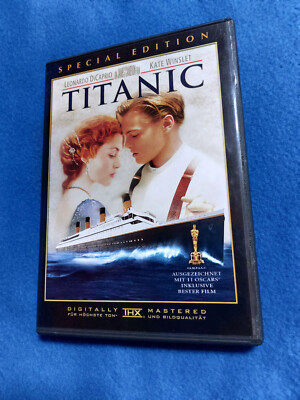 TITANIC, DVD Special Edition, 2 Disc Set, Leonardo di Caprio, Kate Winslett