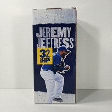 Stadium Giveaway Jeremy Jeffress Bobblehead Milwaukee Brewers Pitcher 2019 SGA
