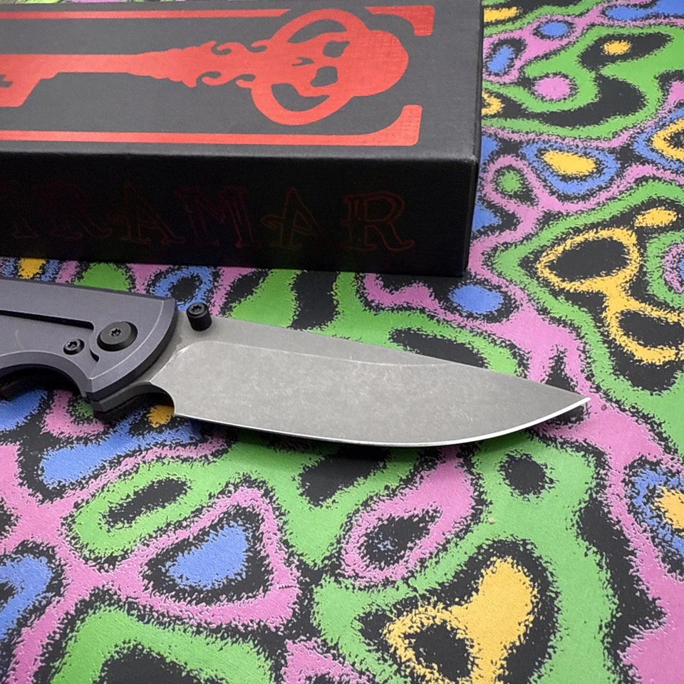 Chaves Liberation 229 Frame Lock Green Micarta BHQ /Whatnot Exclusive - Image 3 of 4