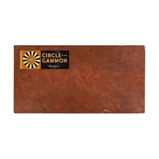 Parker Bros Boardgame Circle Gammon Box Fair/NM