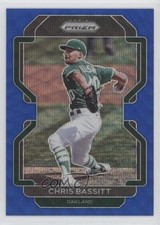 2022 Panini Prizm Tier II Blue Wave Prizm 4/60 Chris Bassitt #125 0wp8