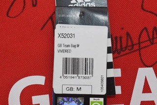 Adidas London 2012 Team GB Holdall Bag Signed Louis Smith New With Tags