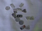 Lot of 15 Fine Silver 1 GRAM PIECES-15 GRAMS TOTAL SILVER (LOT B)