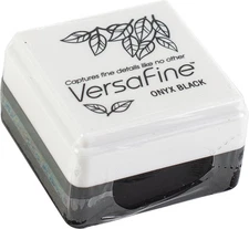 4 Pack - VersaFine Pigment Mini Ink Pad-Black Onyx - VFS-82