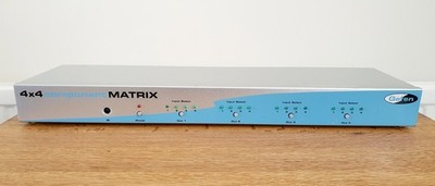 Gefen 4x4 Component Audio Matrix Switcher