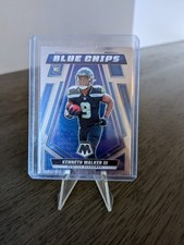 2022 Panini Mosaic Football Kenneth Walker III Blue Chips Rookie  Seahawks 