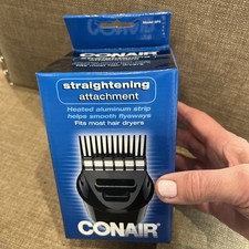 Conair Hair Dryer Straightening Attachment. New In Box