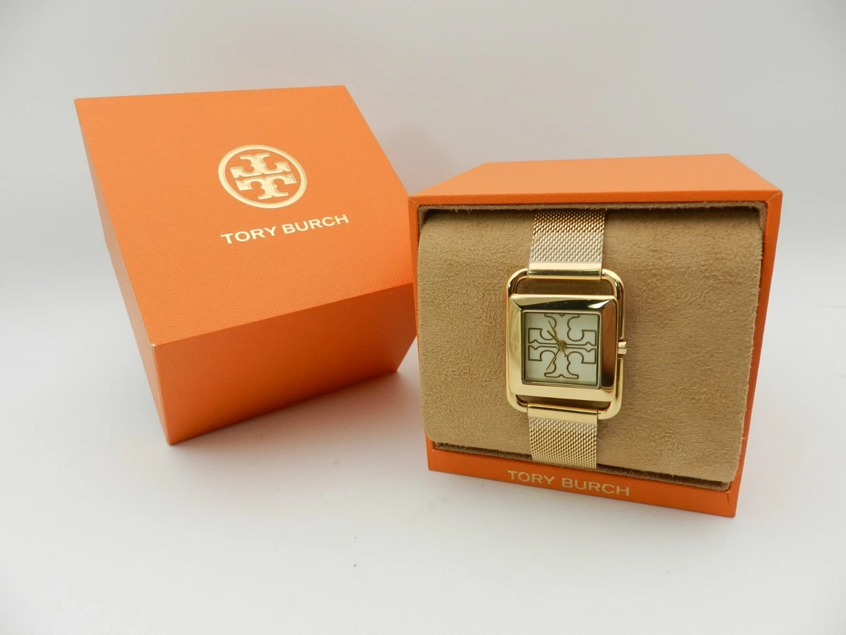 TORY BURCH Watch, Ladies gold watch, new in box w/o tags Pierced Watch: Women main image 3