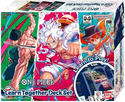 #ad One Piece Card Game Learn Together Deck Set LT01 English Sealed $39.99