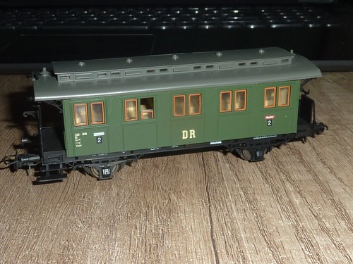 SACHSENMODELLE H0 (EX ROCO) WAGGON DR 338-808Bi AUS SET 14001 | Condition: Neu