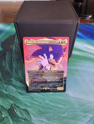 #ad Sonic the Hedgehog Commander Deck EDH MTG Magic the Gathering $121.49
