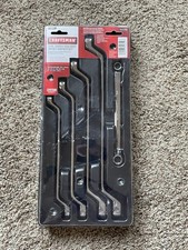 Craftsman 5pc Sae 12pt Deep Offset Double Box End Wrench Set 38-1516 44349