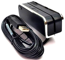 ID TECH IDSR-335133TEBX SecuRED Credit Card Reader Magnetic PCI SRED Swipe USB