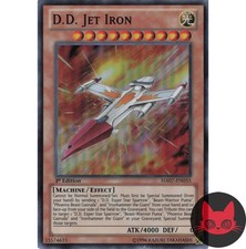 Yugioh D.D. Jet Iron HA07-EN035 Super Rare 1st Edition NM