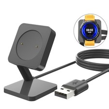 Charger Holder Stand USB Charging Cord Power Adapter for Watch S1 Active/Color 2