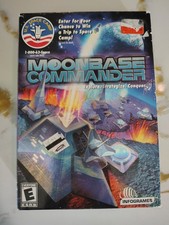 Used Acceptable Moonbase Commander Small Box Release Windows CD Rom