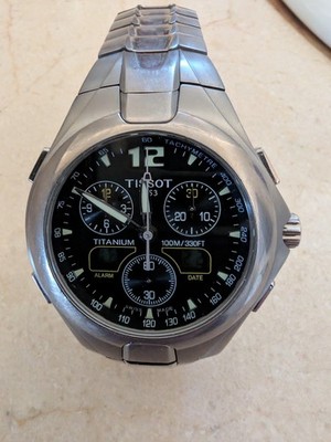 Tissot T-Touch Titanium 43mm Men's Watch T770 Sapphire Crystal Swiss Made
