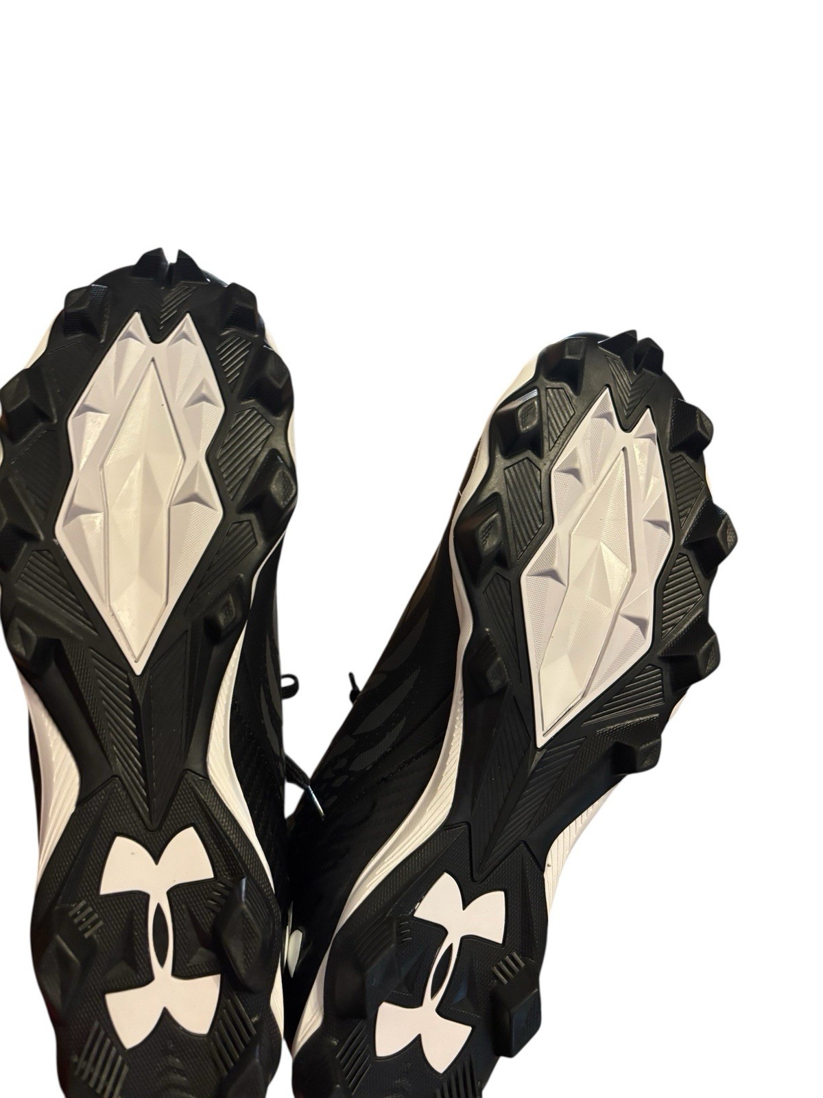 Under Armour Spotlight Football Cleats Black Mens 13 3022774-001 Activewear thumbnail 7