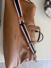 Shinola Usa Detroit 2025 Lg. Canfield Classic Saddle Leather Carry On Duffle