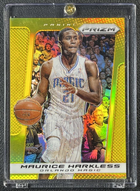 MAURICE HARKLESS 2013-14 PANINI PRIZM #146 GOLD PRIZM 6/10 MAGIC