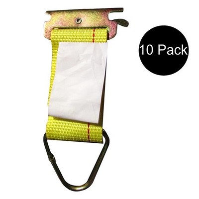 Qty 10: E-Track Tie Down Strap Fits Universal Products Replaces 660001