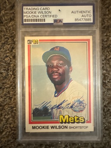 Mookie Wilson #575 card