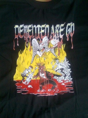 Vintage Demented Are Go Band Black Shirt Unisex S to 5XL