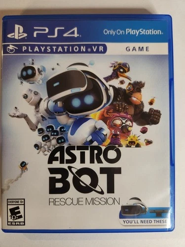 Astro Bot Rescue Mission PlayStation 4 PS4 CIB PSVR VR NTSC/US