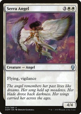 NM - Serra Angel [DOM - 33] Dominaria