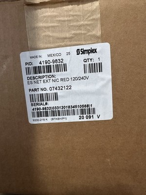 SIMPLEX 4190-9834 ES NET Extender