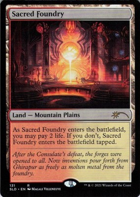 Sacred Foundry  - Secret Lair Drop - 131 NM
