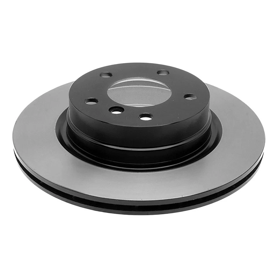 Original ACDelco para BMW 323i 2006-2011 rotor de freno trasero hierro fundido ventilado recubierto Foto 3 de 4